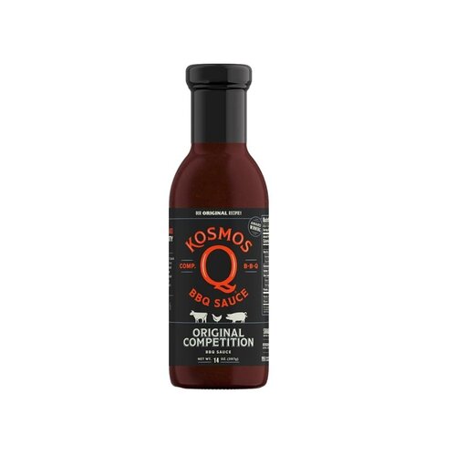 Kosmos Q KOS-COMP BBQ Sauce, Original Competition, 14 oz Bottle