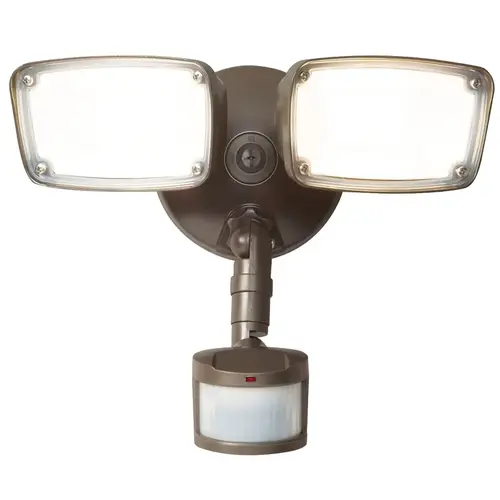 LED Smart Lights. Motion-Activated, Dual Head, Bronze