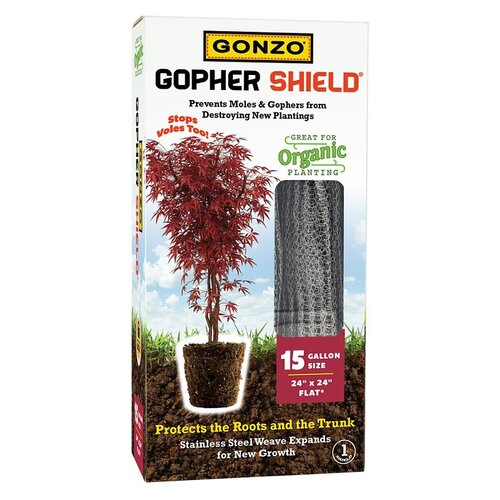 Gonzo 5009 Gopher Shield, Flat, 28 in L