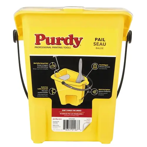 Purdy 14T921000 PAIL PAINTER YELLOW 4.5IN