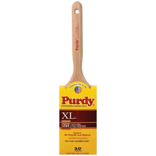 Purdy 144064330 XL Bow Trim Brush, Nylon/Polyester Bristle, Fluted Handle