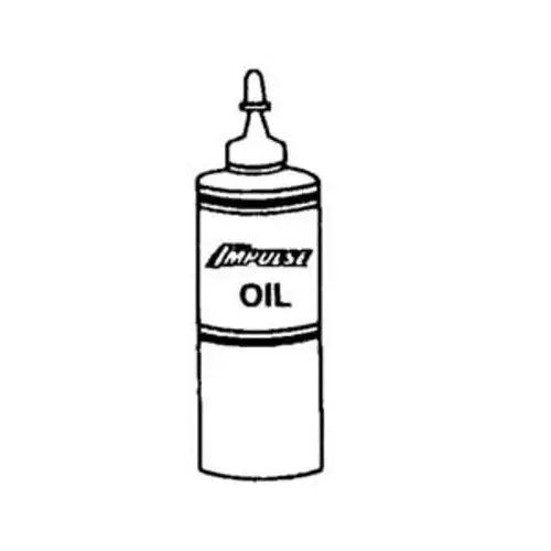 Paslode 401482 Lubrication Oil, 4 oz Bottle Amber