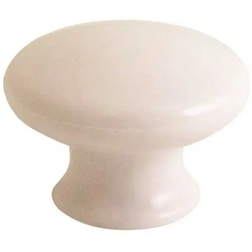 Anvil Mark 178756 1-3/4 in. Ivory Cabinet Knob - pack of 5