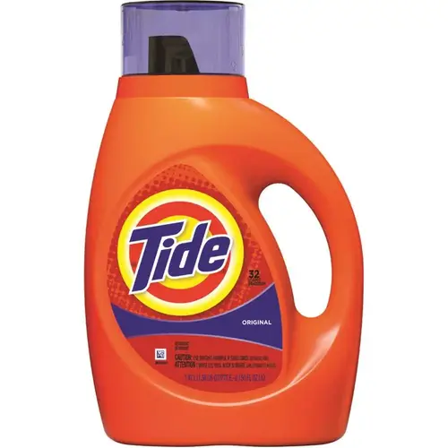 TIDE 003700013878 50 oz. Original Scent Liquid Laundry Detergent (32-Loads) Blue