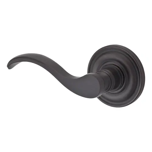 Half Dummy Left Hand Curved Lever and Traditional Round Rose Venetian Bronze Finish