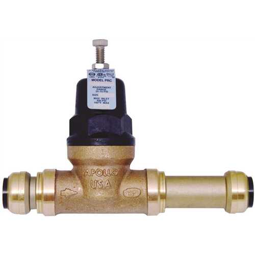 Tectite FSBPRV34SL 3/4 in. Bronze 36ELF Slip Push-to-Connect Water Pressure Regulator