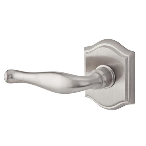 Baldwin HD.DEC.L.TAR Decorative Single Dummy Lever with Traditional Arch Rose - Left Handed