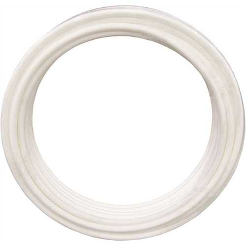 Pipe, 1 in, 300 ft L, PEX, Polyethylene, White