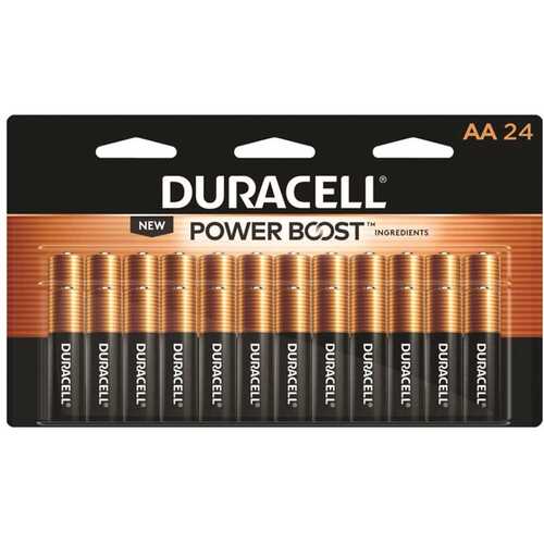 DURACELL 004133300057 Coppertop Alkaline AA Batteries Double A Batteries