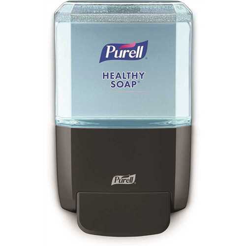 Soap Dispenser ES4 1200 ml Wall Mount Gel Black/Clear