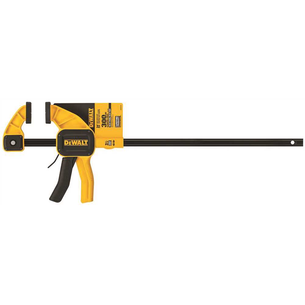 DEWALT DWHT83194 24 in. 300 lbs. Trigger Clamp with 3.75 in. Throat Depth