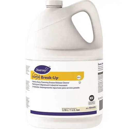 1 Gal. Break-Up Foaming Grease Cleaner Pale Yellow