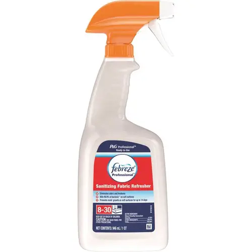 P&G Professional 003700072137 Febreze Professional 32 oz. Ready to Use Sanitizing Fabric Refresher