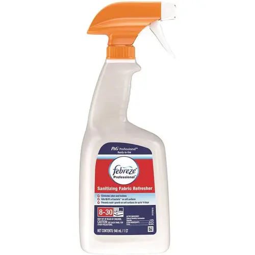 FEBREZE 003700012825 Professional 32 oz. Sanitizing Deep Penetrating Fabric Refresher