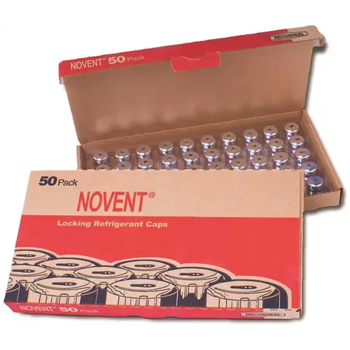 Novent Silver Universal 1/4 in. Thread Refringent Cap