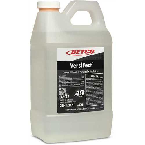 Betco 382047-00 2 l Versifect Cleaner Disinfectant - pack of 4