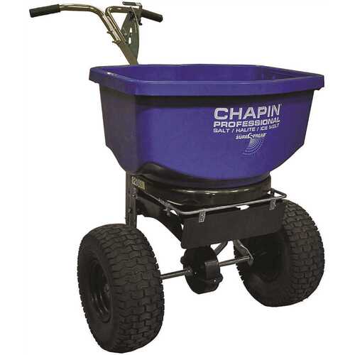 Chapin International 82108B 100 lbs. Professional Salt and Ice Spreader