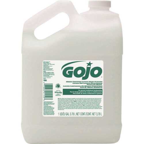 GOJO 1865-04 1 Gal. Green Certified Lotion Hand Cleaner