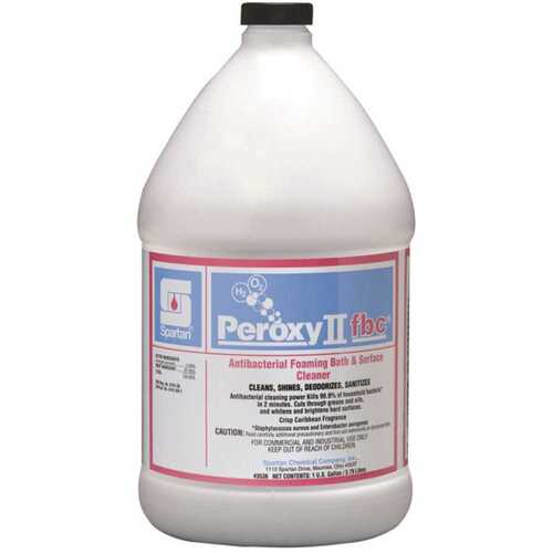Peroxy II fbc 1 Gallon Caribbean Fragrance Scent Restroom Sanitizer