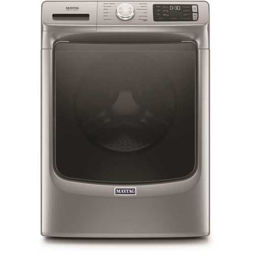 4.8 cu. ft. Metallic Slate Stackable Front Load Washing Machine with Steam and 16-Hour Fresh Hold Option, ENERGY STAR