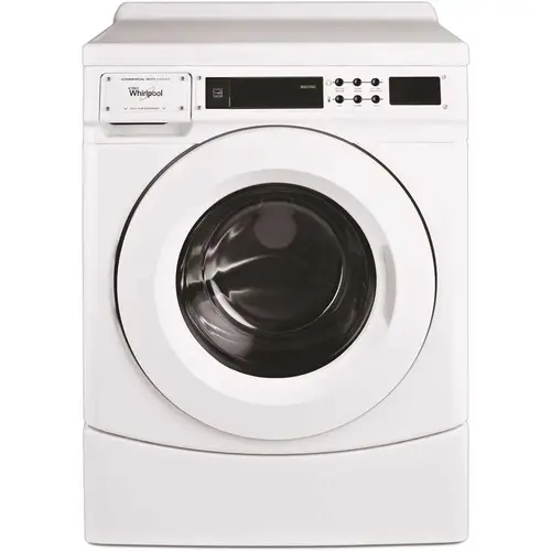 3.1 cu. ft. High-Efficiency White Front Load Commercial Washing Machine