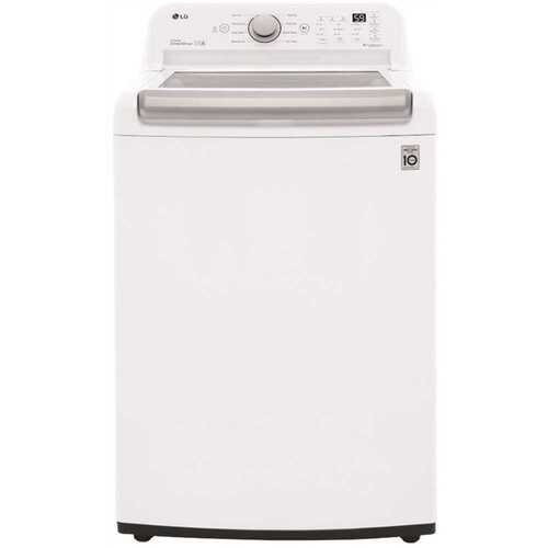 LG Electronics WT7150CW 5.0 cu. ft. Top Load Washer in White with Impeller, NeverRust Drum and TurboDrum Technology