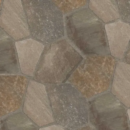 Golden White 18 in. x 24 in. Mesh-Mounted Flagstone Paver Tile (40 sq. ft./Pallet) Multi-Colored