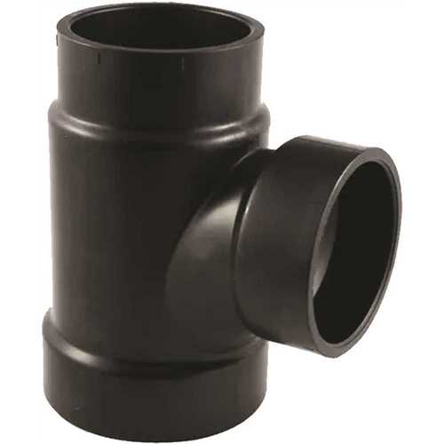 2 in. x 1-1/2 in. x 1-1/2 in. ABS Plastic DWV All Hub Sanitary Tee Fitting