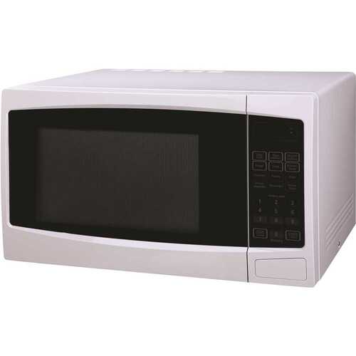 Seasons EM031MNN-X1 Countertop Microwave Oven 1.1 Cu Ft White