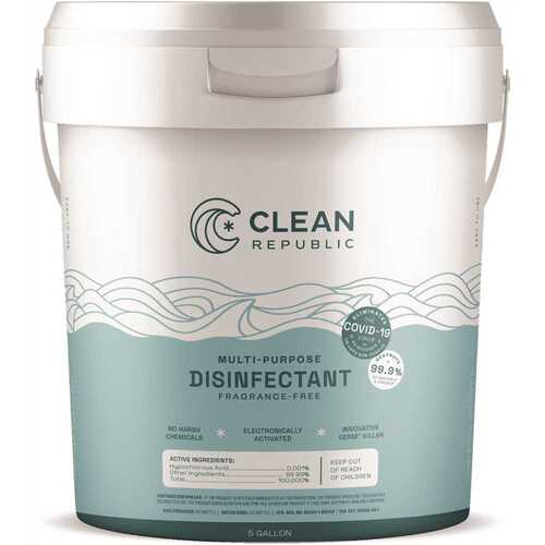 Clean Republic Disinfect Kills 99.9% Of Viruses/harmful Bacteria