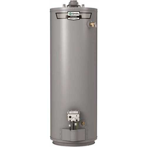 AO Smith 100158800 Proline 50-Gallon Atmospheric Vent Tall Natural Gas Water Heater