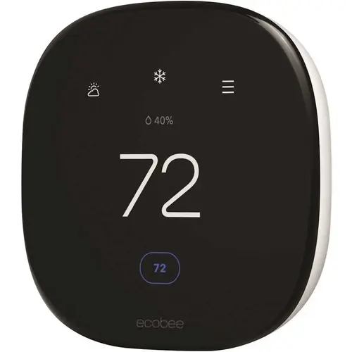 Ecobee EB-STATE6LP-01 Smart Thermostat Enhanced Black