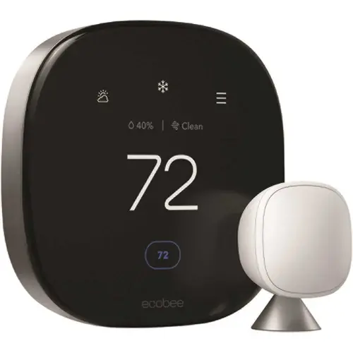 Ecobee EB-STATE6P-01 Smart Thermostat Premium Pro Black