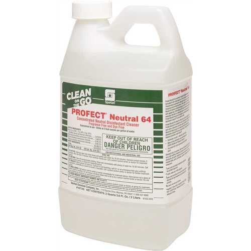 Profect Neutral 64 2oz. Neutral Disinfectant No Dye/frag