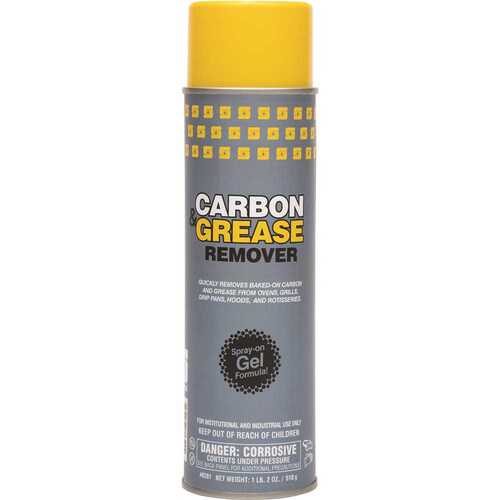 Spartan 628100 Carbon/grease 18 Oz. Spray-On Gel Aerosol