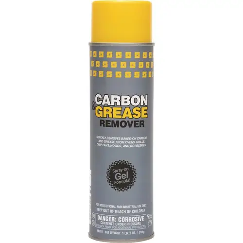 Carbon/grease 18 Oz. Spray-On Gel Aerosol - pack of 12