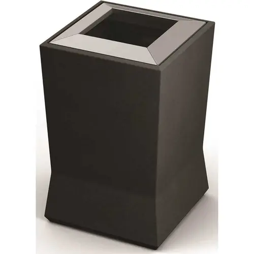 Modtec Series 20 Gallon Waste Container In Gunmetal