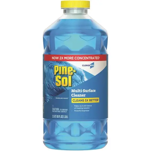 Pine-Sol 60609 Multi-Surface Cleaner Cloroxpro Sparkling Wave 80oz - pack of 3