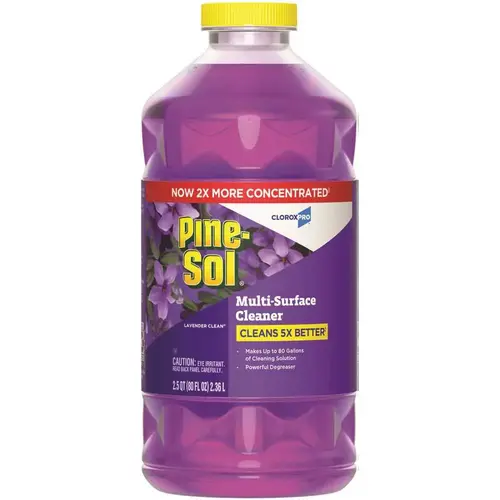 Pine-Sol 60608 Multi-Surface Cleaner Cloroxpro Lavender 80oz - pack of 3