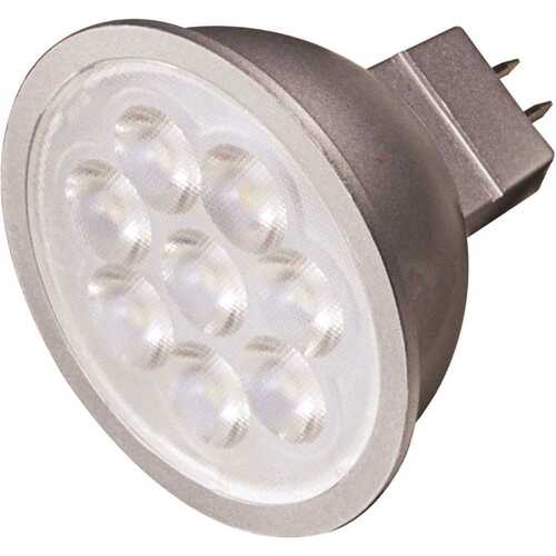 LED Mr16 Flood Light Bulb, Gu5.3 Base, 40a, 5000k, 6.5 Watt