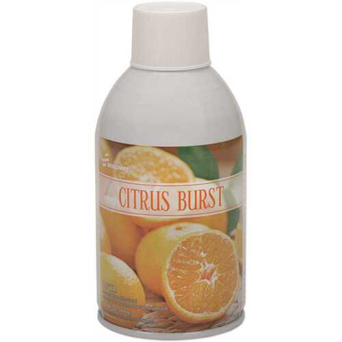 Zep Meter Mist Refills Citrus Burst 10 Oz Aerosol Spray