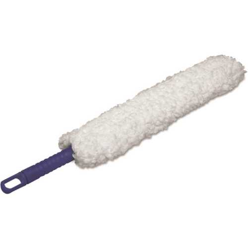 Microfiber Duster 5.5" Handle Blue