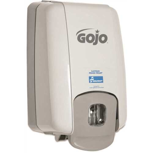 Gojo Hand Soap Dispenser 2,000 Ml 6 X 4.5 X 10.5 Gray