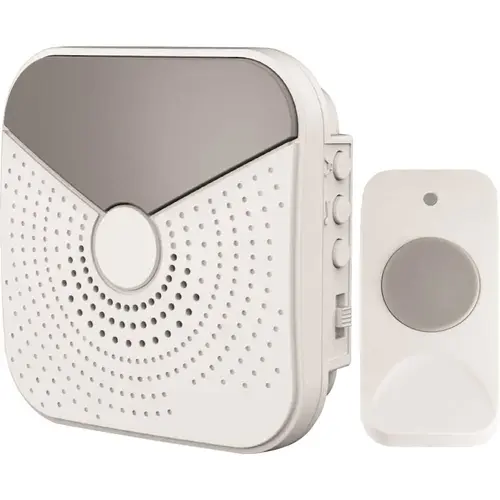 Newhouse Hardware WCMBRGB ADA Wireless Door Chime Lighted Strobe Push Button