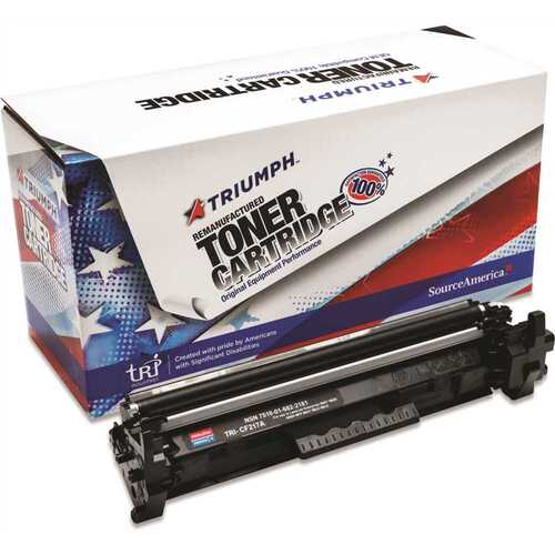 Remanufactured Cf217a 17a Toner, 1,600 Page-Yield, Black