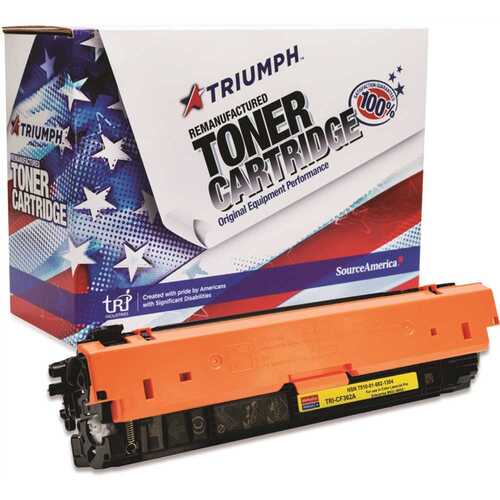 Remanufactured Cf362a 508a Toner, 5,000 Page-Yield, Yellow