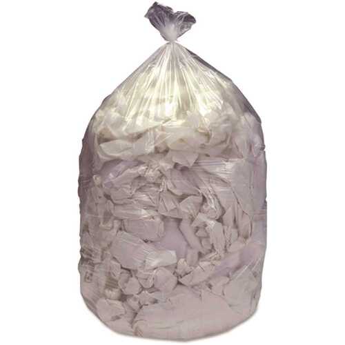 Low Density Trash Can Liners 16 Gal 0.35 Mil 24" X 32" Clear