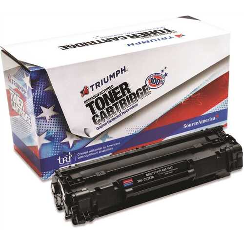 Remanufactured Cf283a 83a Toner, 1,500 Page-Yield, Black