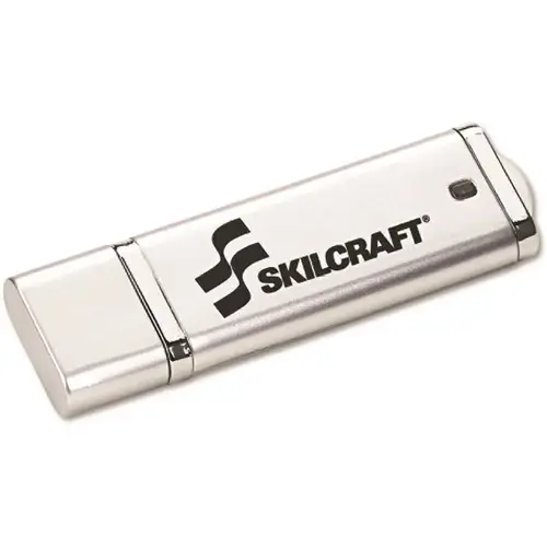 Ultra-Slim Flash Drive, 4 Gb, Silver