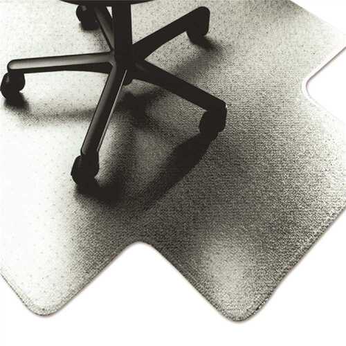 PVC Chair Mats, Low To Medium Pile Carpet, 53 X 45, Clear